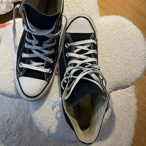 Black and white Converse Chuck Taylor All Star High top